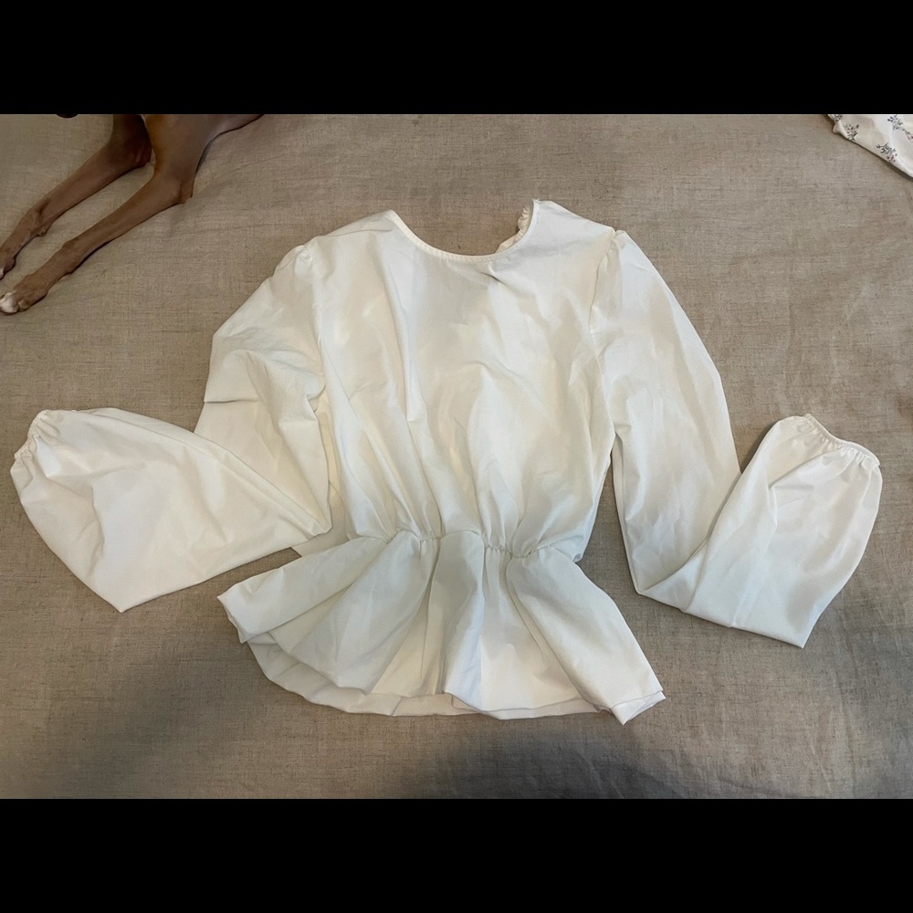 White blouse. Never worn